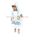 100% Coton Animal de Bande Dessinée Style Imprimé À Capuchon De Bain Wrap Manteau Voyage Vacances Plage Piscine Sauna Spa Poncho Serviette De Bain